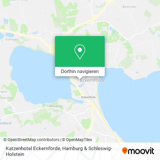 Katzenhotel Eckernförde Karte