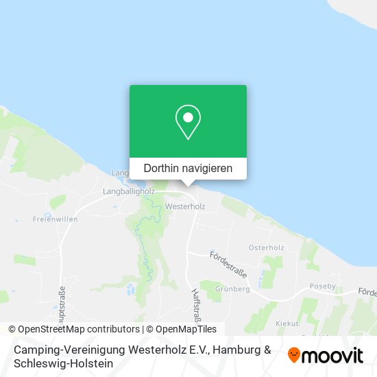 Camping-Vereinigung Westerholz E.V. Karte