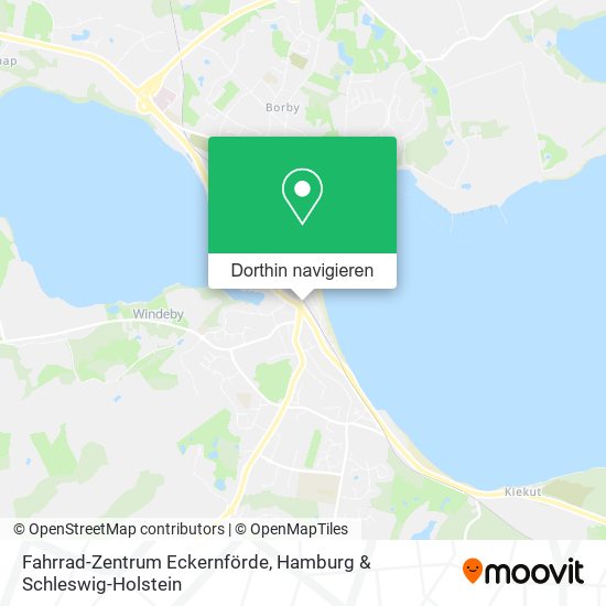 Fahrrad-Zentrum Eckernförde Karte