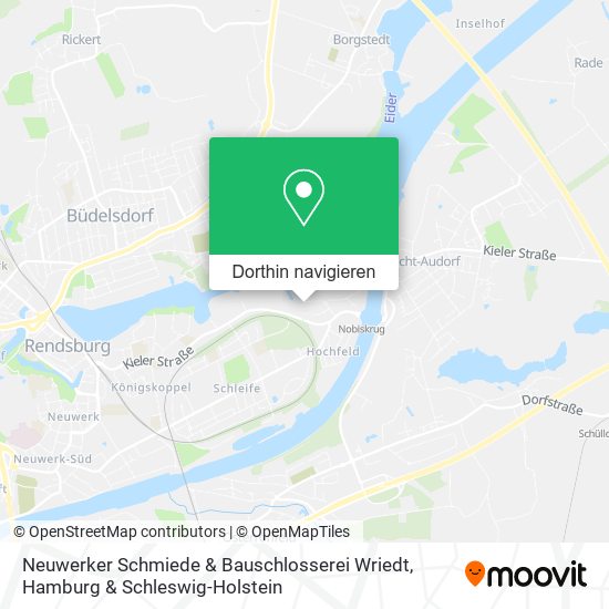 Neuwerker Schmiede & Bauschlosserei Wriedt Karte