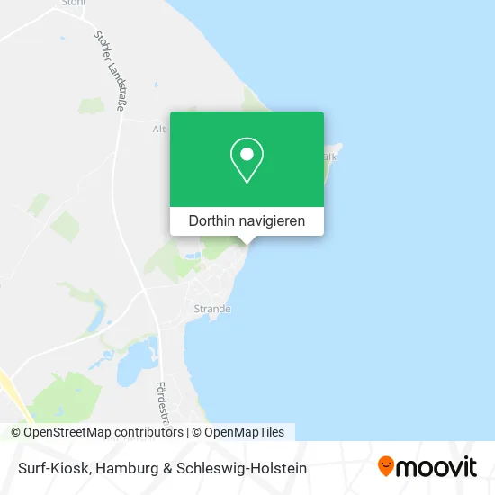 Surf-Kiosk Karte