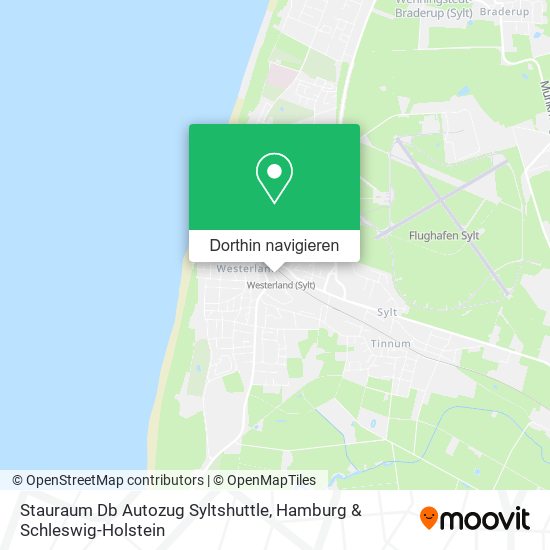 Stauraum Db Autozug Syltshuttle Karte
