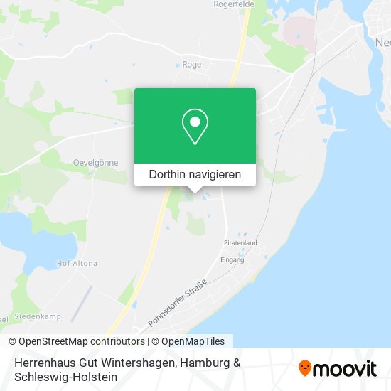 Herrenhaus Gut Wintershagen Karte