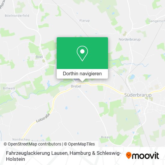 Fahrzeuglackierung Lausen Karte