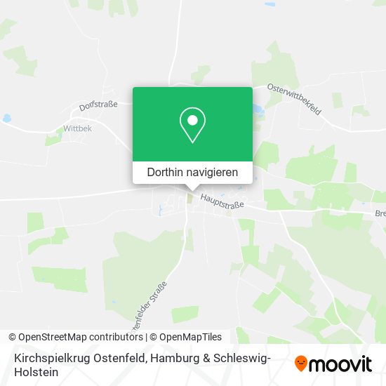 Kirchspielkrug Ostenfeld Karte