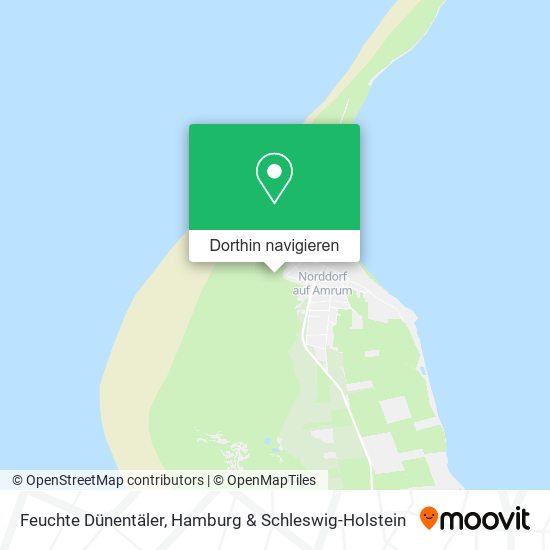 Feuchte Dünentäler Karte