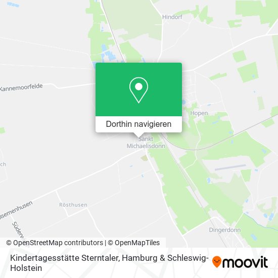 Kindertagesstätte Sterntaler Karte