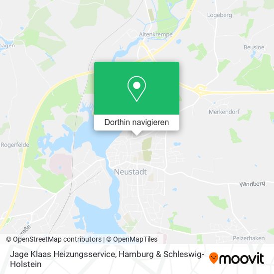 Jage Klaas Heizungsservice Karte