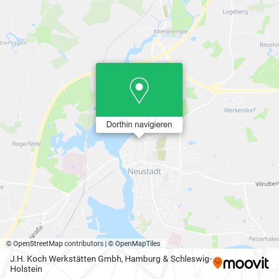 J.H. Koch Werkstätten Gmbh Karte