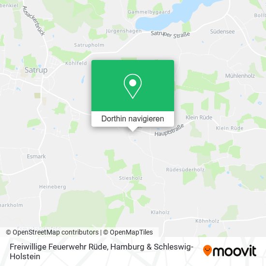 Freiwillige Feuerwehr Rüde Karte