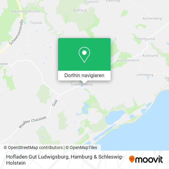 Hofladen Gut Ludwigsburg Karte