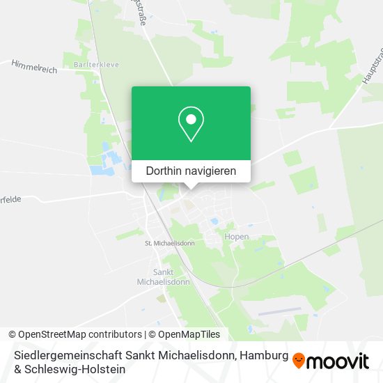 Siedlergemeinschaft Sankt Michaelisdonn Karte