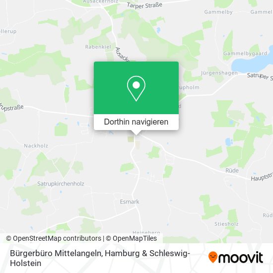 Bürgerbüro Mittelangeln Karte
