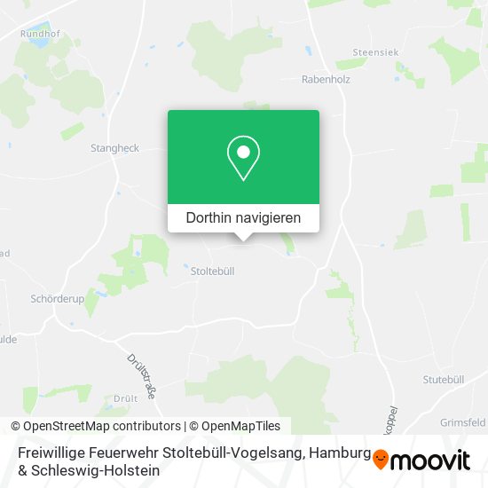 Freiwillige Feuerwehr Stoltebüll-Vogelsang Karte