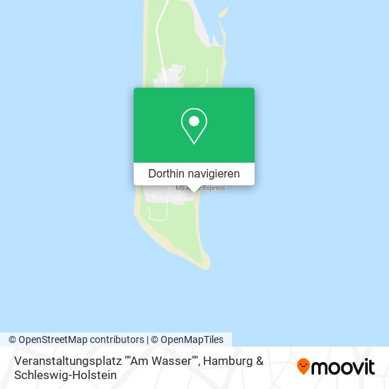 Veranstaltungsplatz ""Am Wasser"" Karte