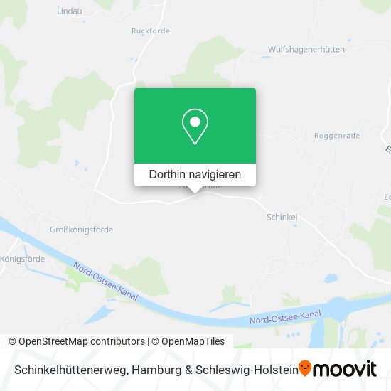 Schinkelhüttenerweg Karte