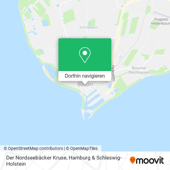 Der Nordseebäcker Kruse Karte