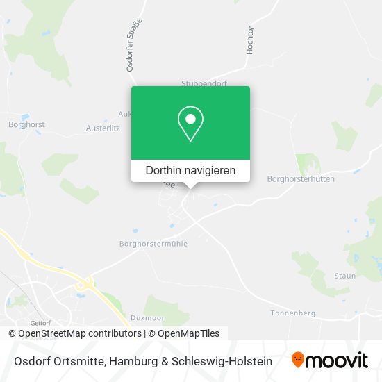 Osdorf Ortsmitte Karte