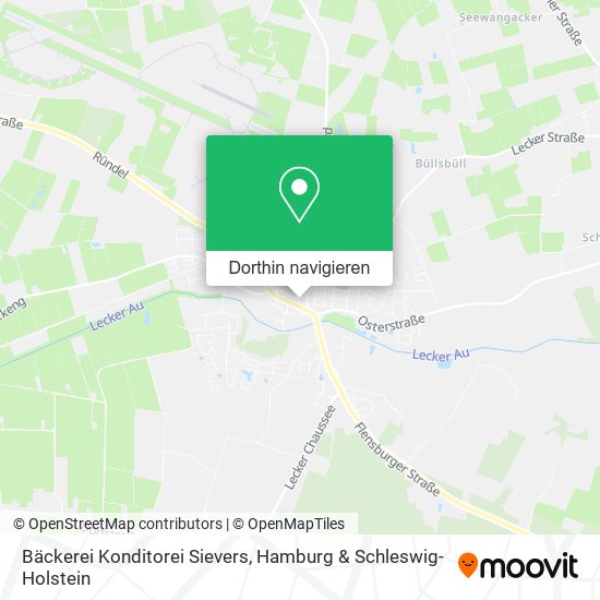 Bäckerei Konditorei Sievers Karte