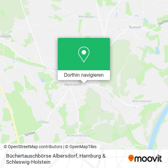 Büchertauschbörse Albersdorf Karte