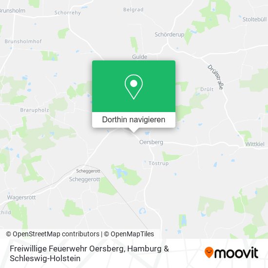 Freiwillige Feuerwehr Oersberg Karte