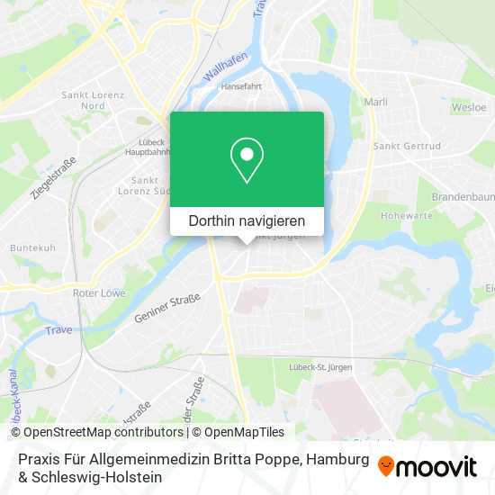 Praxis Für Allgemeinmedizin Britta Poppe Karte