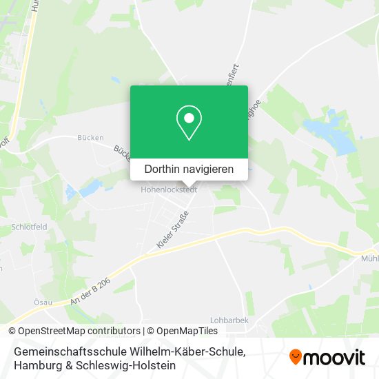 Gemeinschaftsschule Wilhelm-Käber-Schule Karte
