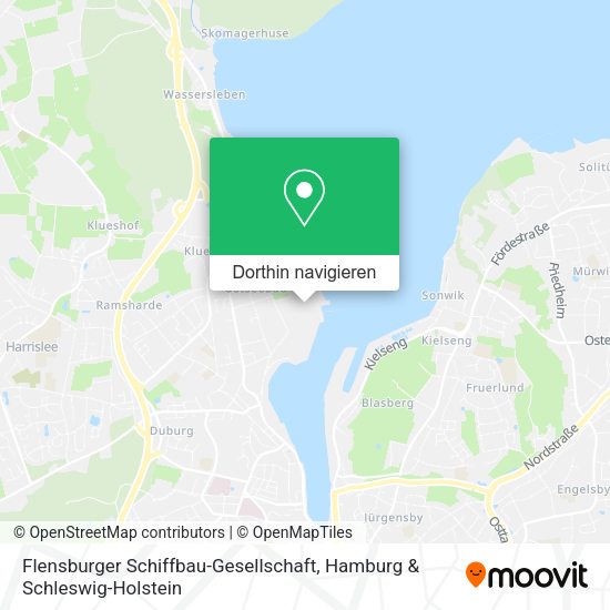 Flensburger Schiffbau-Gesellschaft Karte