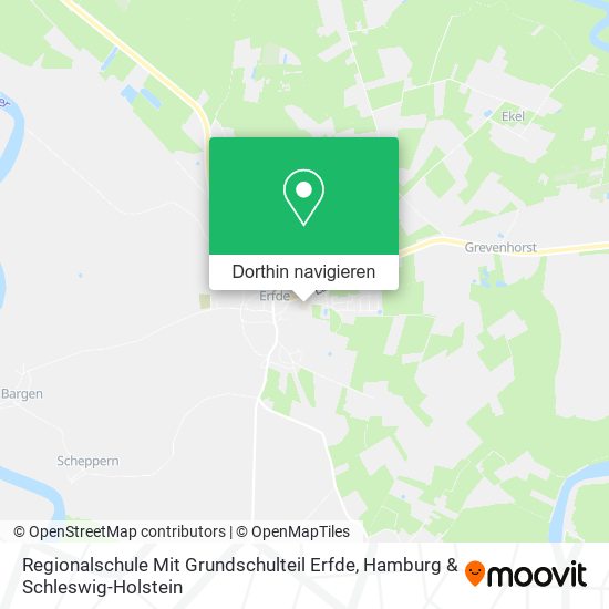 Regionalschule Mit Grundschulteil Erfde Karte