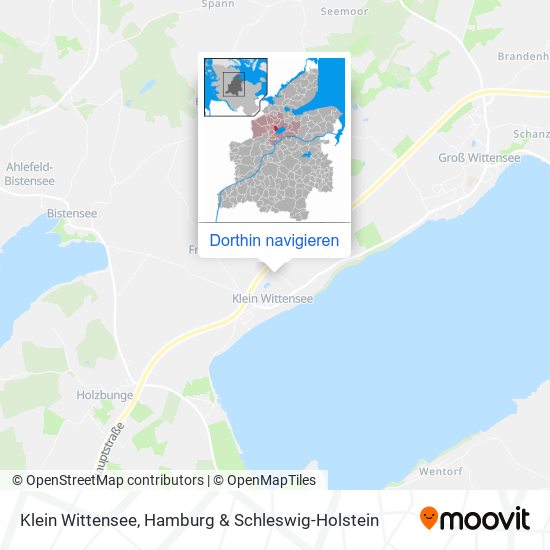 Klein Wittensee Karte