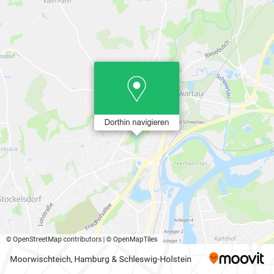 Moorwischteich Karte