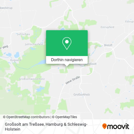 Großsolt am Treßsee Karte