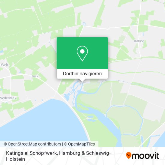 Katingsiel Schöpfwerk Karte