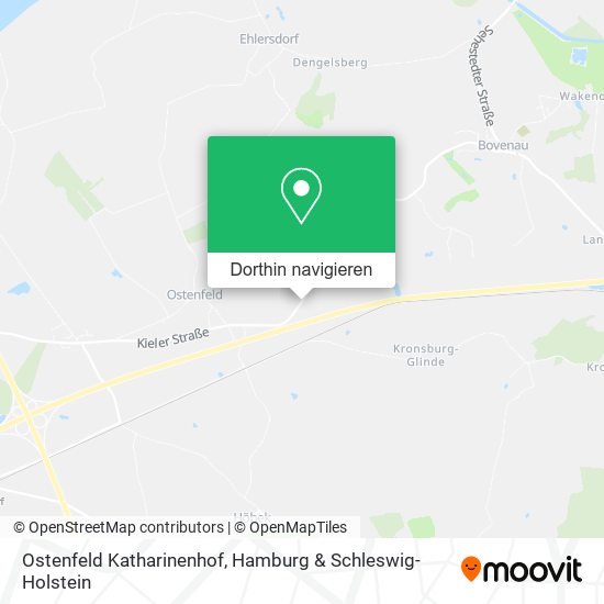 Ostenfeld Katharinenhof Karte