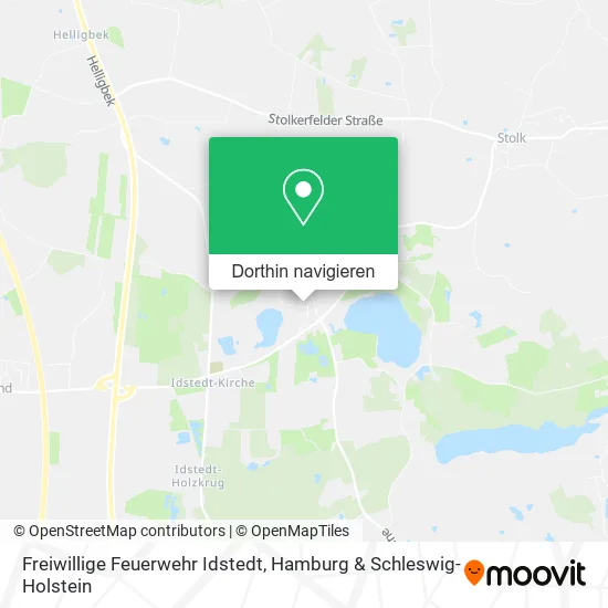 Freiwillige Feuerwehr Idstedt Karte