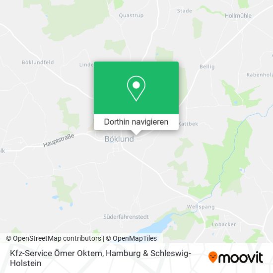Kfz-Service Ömer Oktem Karte