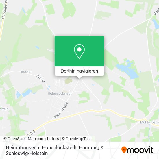 Heimatmuseum Hohenlockstedt Karte