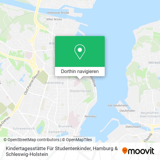 Kindertagesstätte Für Studentenkinder Karte