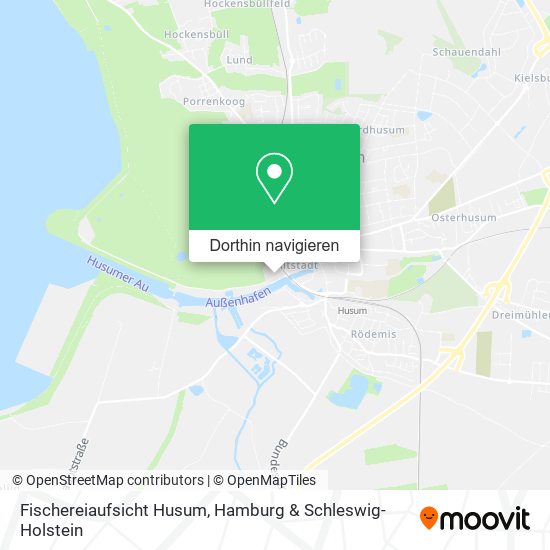 Fischereiaufsicht Husum Karte