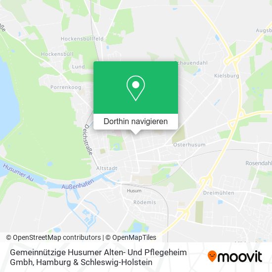 Gemeinnützige Husumer Alten- Und Pflegeheim Gmbh Karte