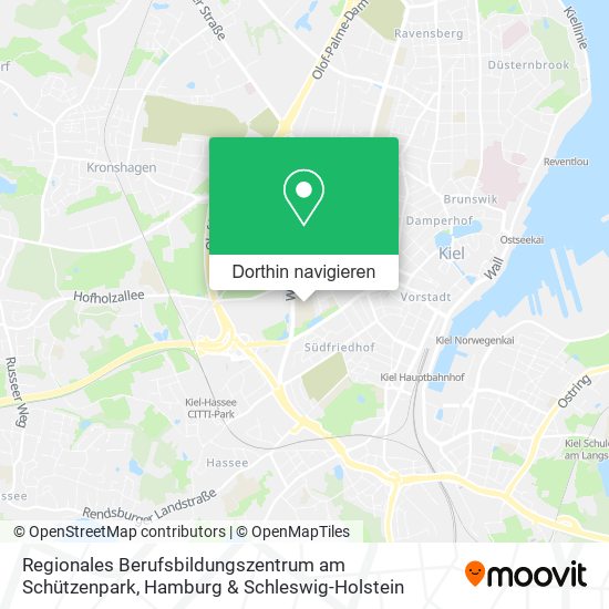 Regionales Berufsbildungszentrum am Schützenpark Karte