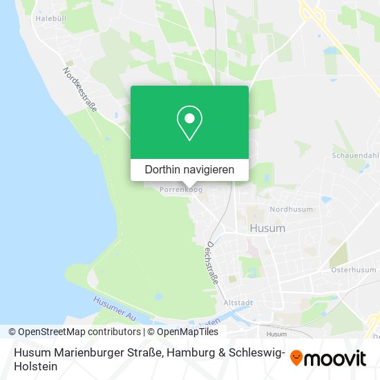 Husum Marienburger Straße Karte