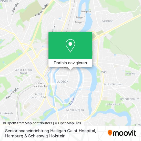 Seniorinneneinrichtung Heiligen-Geist-Hospital Karte