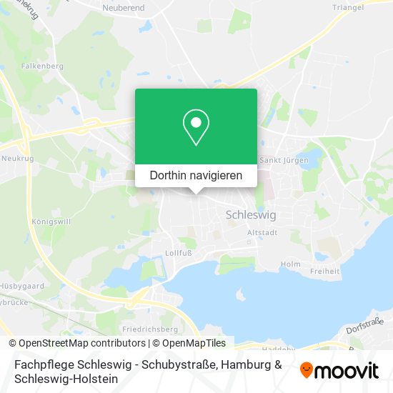 Fachpflege Schleswig - Schubystraße Karte