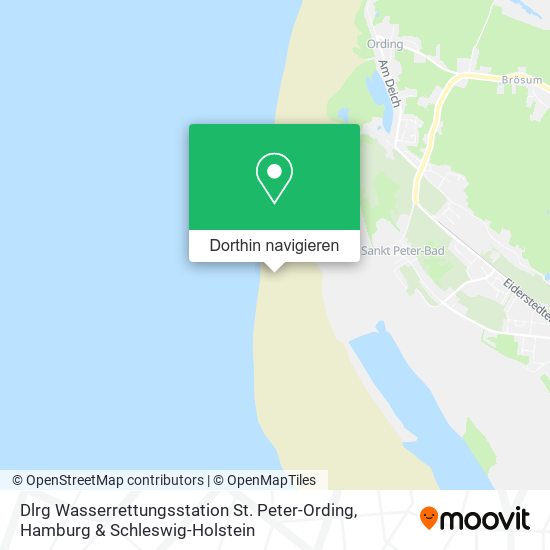 Dlrg Wasserrettungsstation St. Peter-Ording Karte