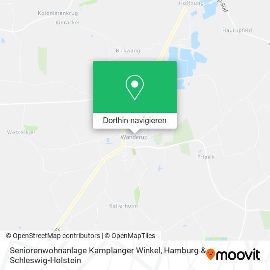 Seniorenwohnanlage Kamplanger Winkel Karte