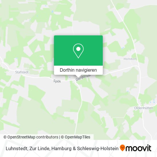 Luhnstedt, Zur Linde Karte