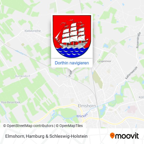 Elmshorn Karte