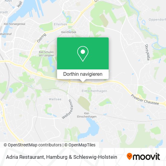 Adria Restaurant Karte