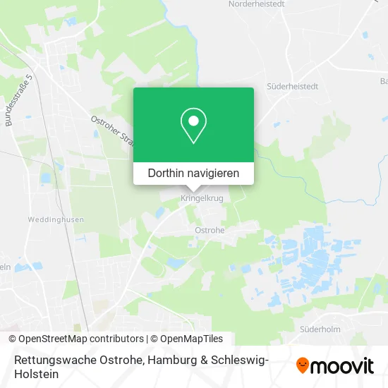 Rettungswache Ostrohe Karte